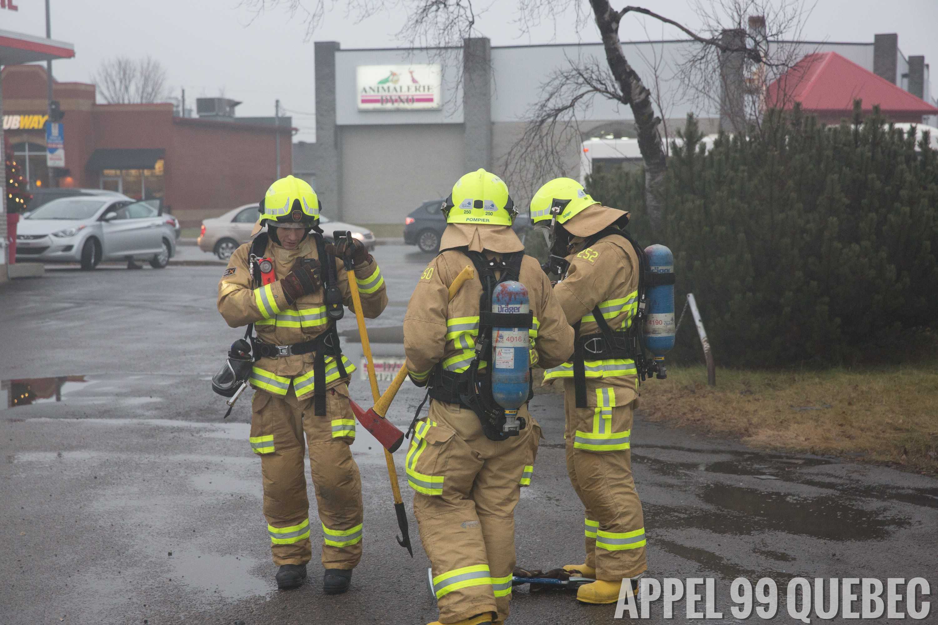 Attaque initiale, ventilation, tuyaux et lances