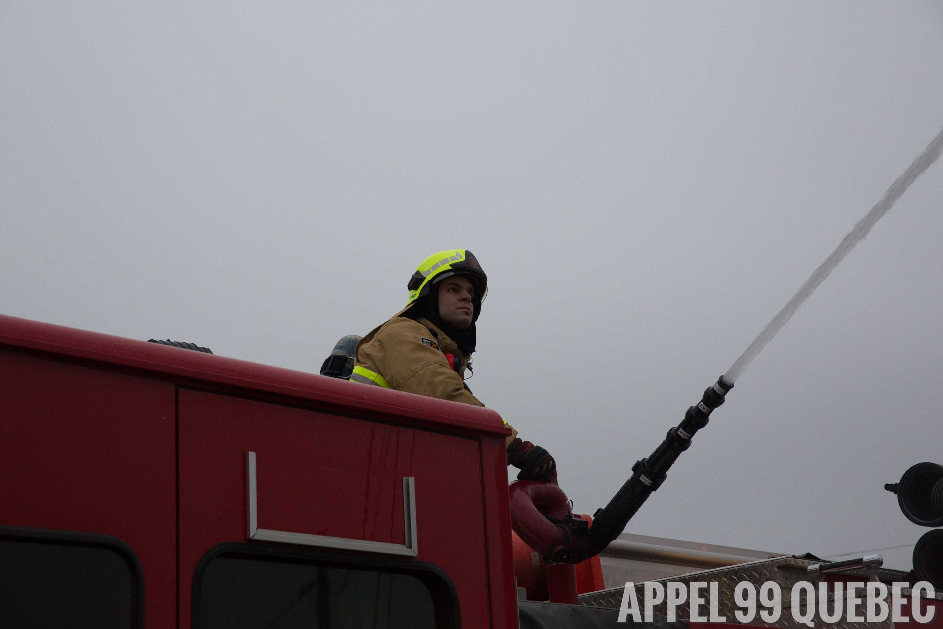 Attaque initiale, ventilation, tuyaux et lances