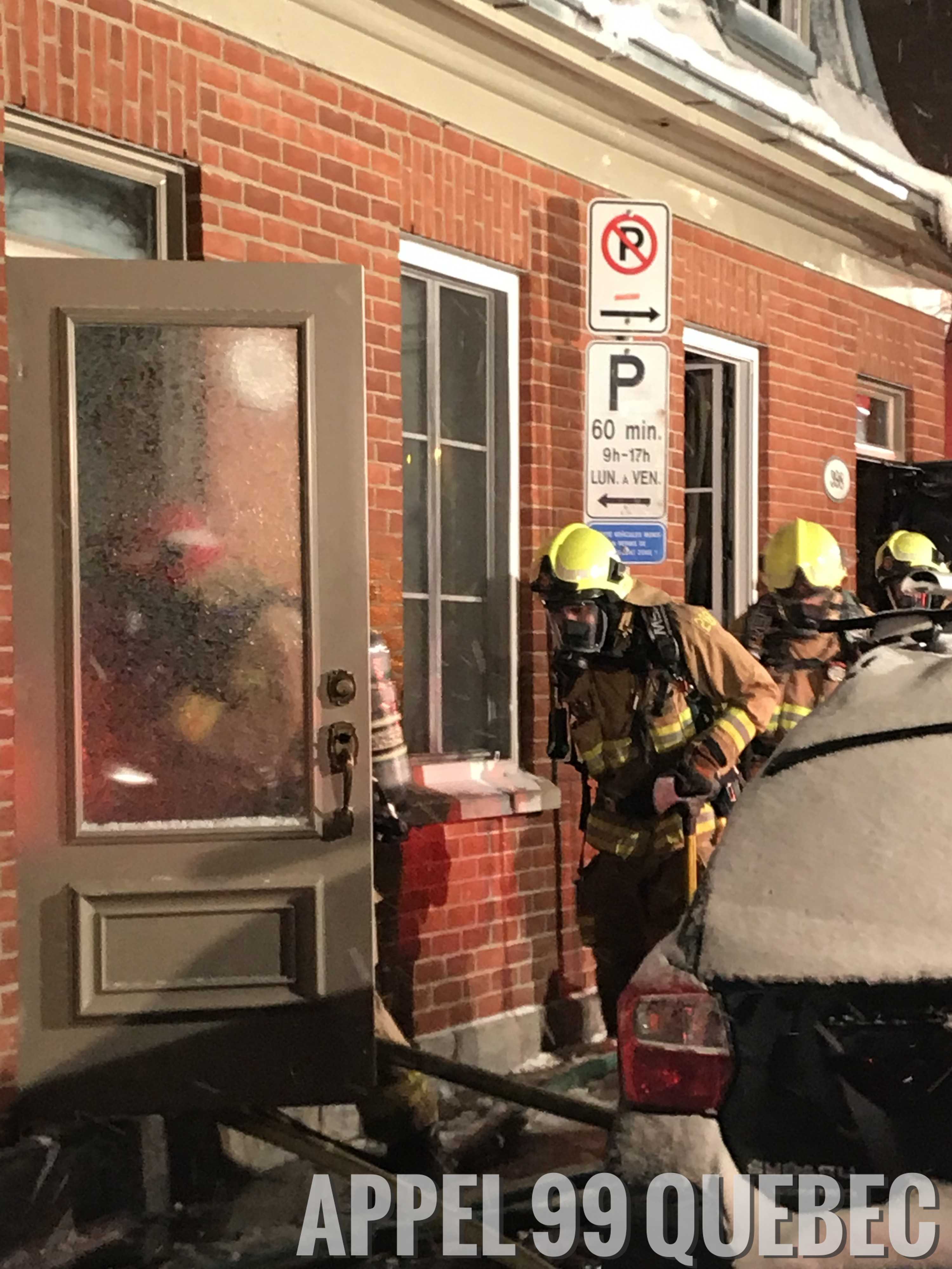 3e alarme au 398 Rue Lavigueur 